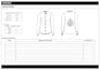 create a professional clothing tech pack and flat sketches